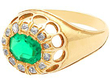 Antique Gold and Emerald Ring setting