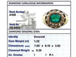 emerald ring grading card