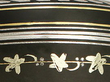 Antique silver box detail