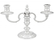 vintage Silver Candelabra with 2 Arms