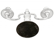 Silver Candelabra with 2 Arms underside