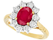 Vintage Ruby Ring