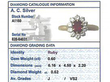 ruby grading card