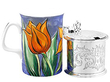Antique Mustard Pot in Sterling Silver