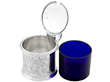 Antique Mustard Pot in Sterling Silver