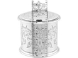 Antique Mustard Pot in Sterling Silver Size