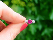 Ruby and Diamond Ring 18ct Yellow Gold