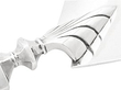 Silver antique trowel