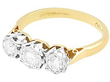 Vintage Three Stone Diamond Ring