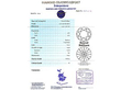 Vintage Three Stone Diamond Ring Certificate 