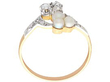 Antique Pearl and Diamond Dress Ring