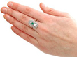 Art Deco Dress Ring wearing 