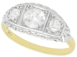 antique diamond cocktail ring