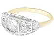 antique diamond cocktail ring for sale