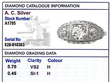 antique diamond cocktail ring grading