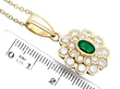 emerald pendant