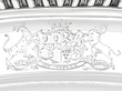 Sterling Silver Serving Platters Crest