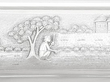 Indian Silver Tray Details 