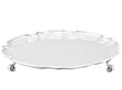 1970s Vintage Silver Waiter Tray