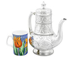 Victorian Silver Coffee Pot