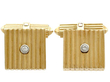 Gold & Diamond Cufflinks
