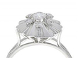 Vintage Diamond Cluster Ring