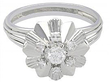 Vintage Diamond Cluster Ring