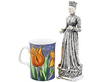 Duke and Duchess Antique Silver Figurines