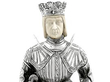 Duke and Duchess Antique Silver Figurines