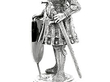 Duke and Duchess Antique Silver Figurines
