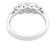 platinum three stone ring UK