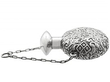 Silver Scent Flask Victorian 