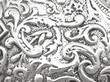 Silver Scent Flask Close Up Pattern 