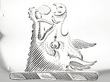 Antique Sterling Silver Soup Tureen detail