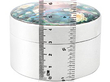 Sterling Silver and Enamel Box Size