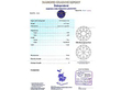 platinum three stone diamond ring certificate 