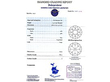 platinum three stone diamond ring certificate 