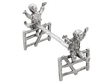 Silver Knife Rests 
