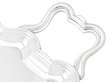 Two Handled Silver Tea Tray Decoration