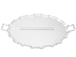Two Handled Silver Tea Tray Ruler