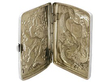 Silver Cigarette Case inside