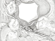 Silver Cigarette Case Detail Close Up 