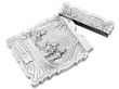 Indian Silver Card Case Open