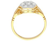 18 ct Yellow Gold Cluster Ring 