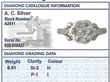 18 ct Yellow Gold Cluster Ring 