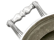 Venison Dish in Sterling Silver Handles 