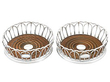 Sterling Silver Coasters
