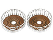 Silver Coasters
