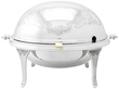 Silver Breakfast Dish with Revolving Lid
