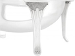 Silver Breakfast Dish with Revolving Lid feet